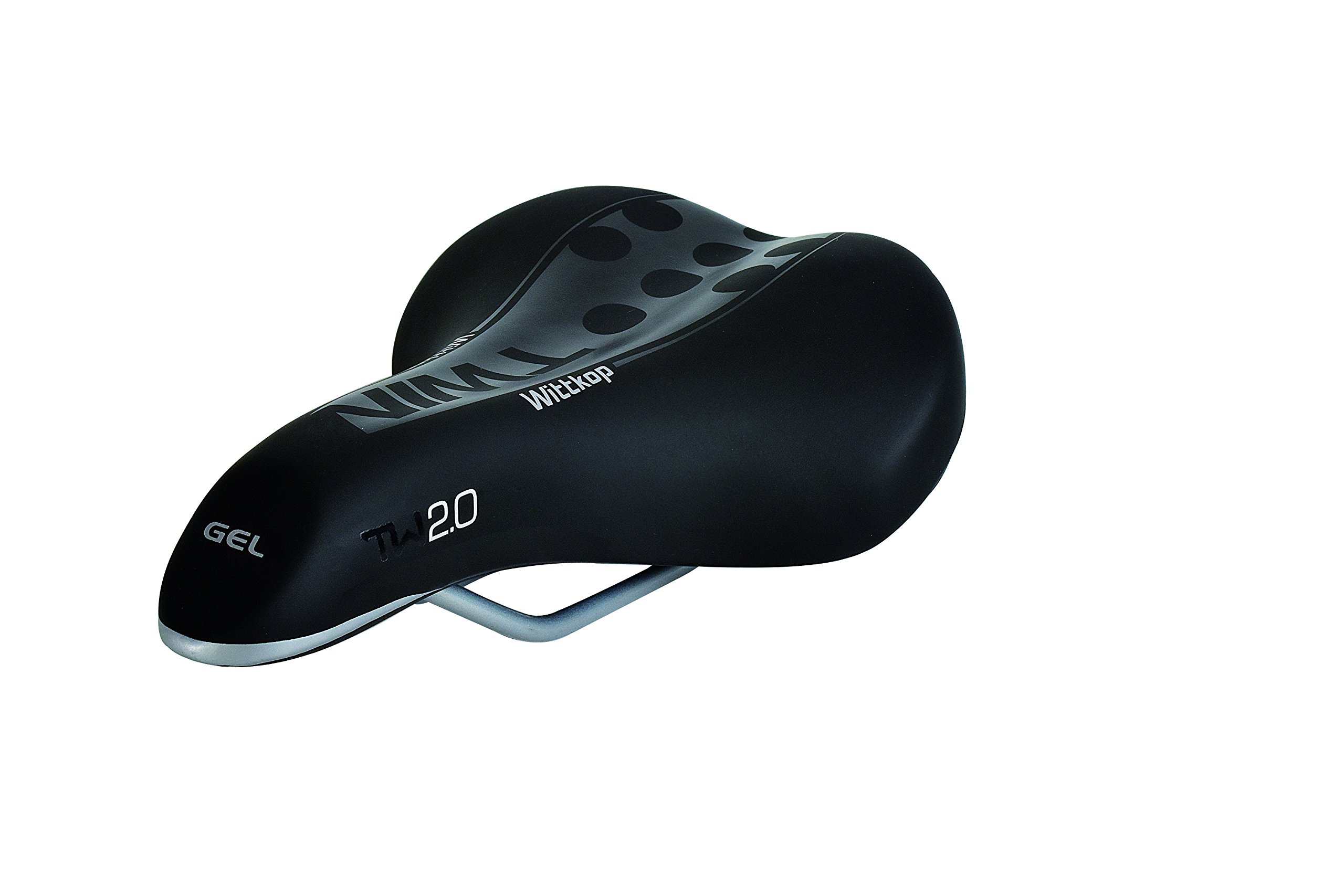 Büchel Women WITTKOP Twin 2.0 (Sport) Gel, No Brackets 97210 Cycling Saddle – Black,.