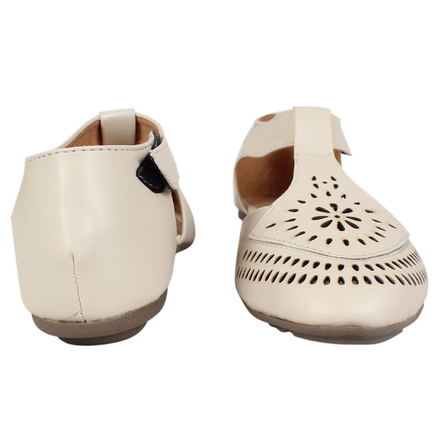 footshez women's casual cream bellies