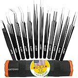 Tweezers, Precision Tweezer Set, Craft Tweezers, Soldering Tweezers, Jewelry Tweezers, Ingrown Tweezers, Eyelash Extension Tw