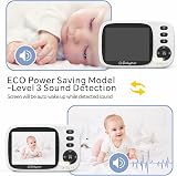 Babystar Baby Monitor with Camera Night Vision 3.2in Screen No WiFi VOX view 4