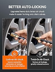 AstroAI 2 Pack Air Chuck, Heavy Duty Closed Flow