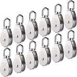 MERYSAN M15 Single Pulley Block 12Pcs 304 Stainless Steel Swivel Lifting Rope view 1
