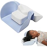 FANTOVO Hair Washing Station for Kids, Portable Hair Washing Basin with Ergonomic Neck Support for Home Sink, Tear-Free Shamp