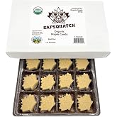 Sapsquatch Organic Maple Candy - 5 Ounces - Pure Maple Syrup Sugar Leaf Candy