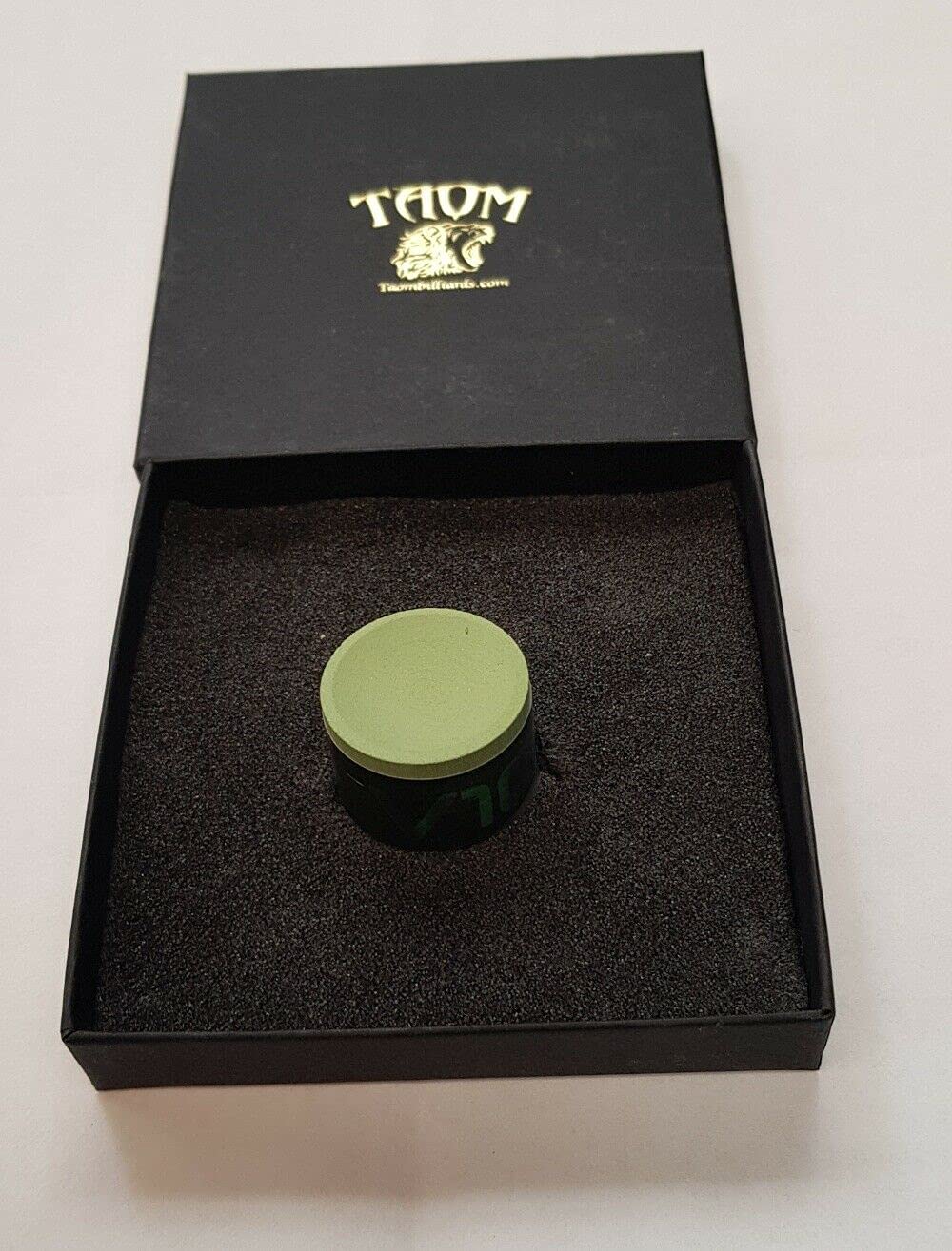 ROSETTA SPORTS PRESENTS THE NEW TAOM V10 SNOOKER POOL CHALK, GREEN, MADE IN FINLAND, SUPPLIED IN TAOM PRESENTATION BOX…
