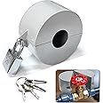 Young Dance Gate Valve Locking Device - Outdoor Faucet Lock, Water Spigot Lock, 1-1/2 to 3 in Dia Valve Handles, Prevent Theft (Silver)