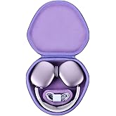 Peyyargo Hard Carrying Case with Sleep Mode Replacement for Apple AirPods Max Wireless Over-Ear Headphones (Lilac)