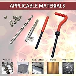 ANPTGHT M12x1.25 Thread Repair Kit, Helicoil Thread