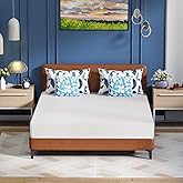 FDW 12 Inch Green Tea King Cooling Gel Memory Foam Mattress/Medium-Firm Mattress for Pressure Relief for Kid Adults/CertiPUR-US Certified/Mattress in a Box, King