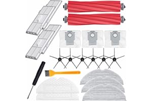 HACOBEST Replacement Roborock S7 Maxv Ultra Accessories, Works with Xiaomi Roborock S7 MaxV Ultra/S7 Max Ultra Robot Vacuum, Roborock S7 Max Ultra Accessories Roborock S7 Max Ultra Replacement Parts
