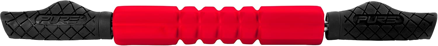 Pure2Improve Massage Bar - Red/Black, N/A, Red / Black
