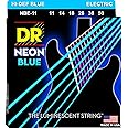 DR Hi-Def Neon Blue Electric Heavy, / Strings (NBE11)