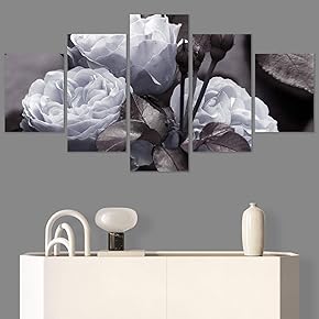 SIGNWIN 5 Panel Canvas Wall Art Modern Art...