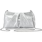 FLAIRFOLIO Elegant Evening Bag for Women Formal Clutch Dressy Handbags for Wedding/Prom/Party