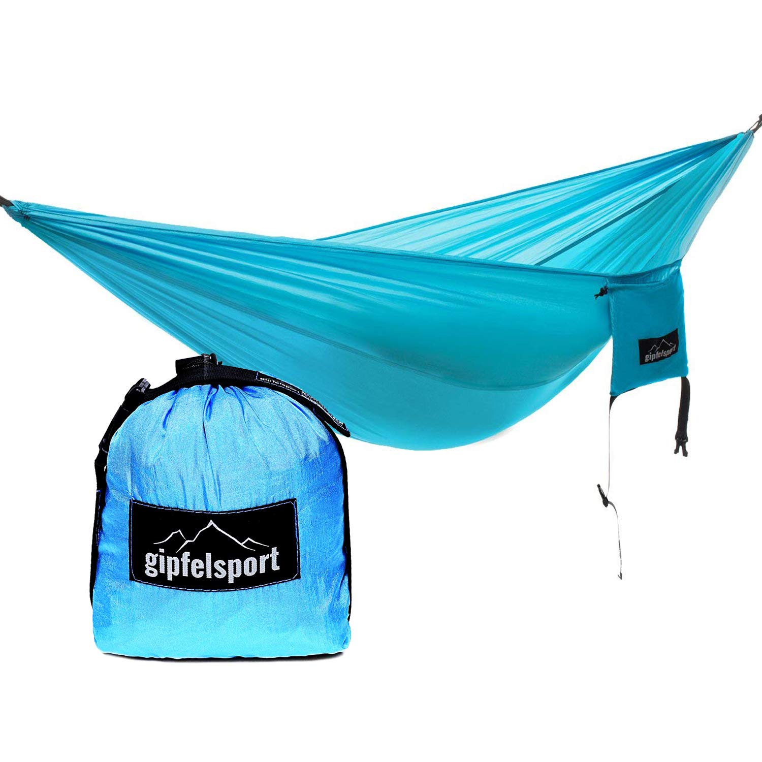 gipfelsport Hammock blue with straps