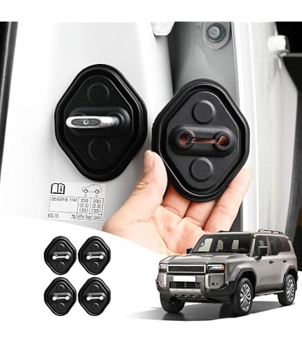 Amazon.com: TOMALL 4pcs Car Door Lock Latches Cover Protector