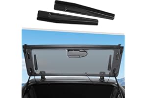 Jimen Compatible with Ford Bronco / Bronco Sport 2021-2023, 2PCS Rear Windshield Defogger Cover Rear Window Heating Wire Cover (Black)