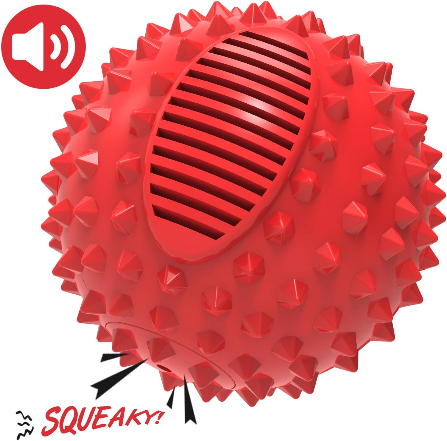 spiky rubber ball toy
