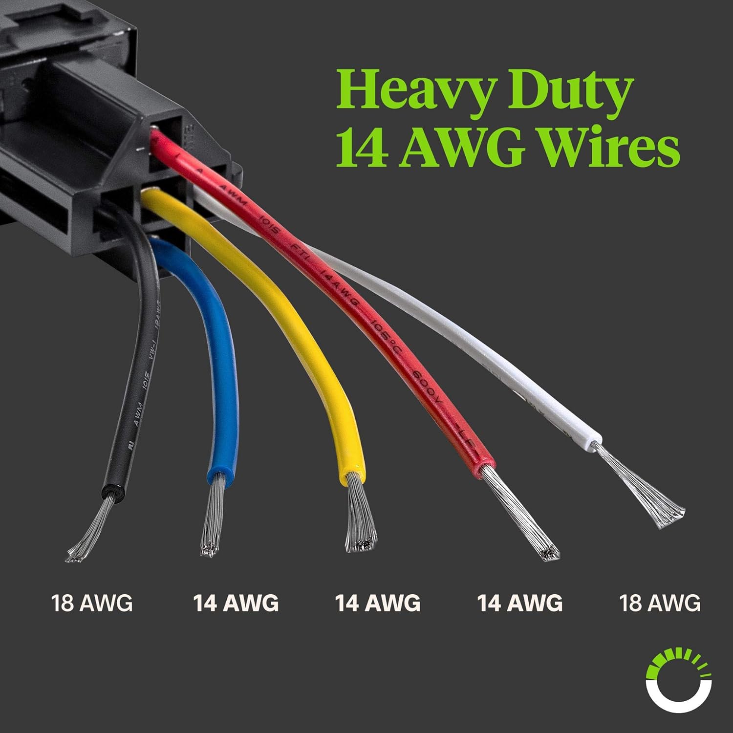 ONLINE LED STORE 6 Pack Bosch Style 5-Pin 12V Relay Kit [Interlocking Harness Socket Holder] [14 AWG Hot Wires] [SPDT] [30/40 Amp] 12 Volt Automotive Relays for Auto Fan Cars: Automotive