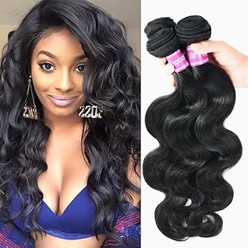 Burhair 18 20 22 Inch Hair Brazilian Virgin Hair Body Wave 3