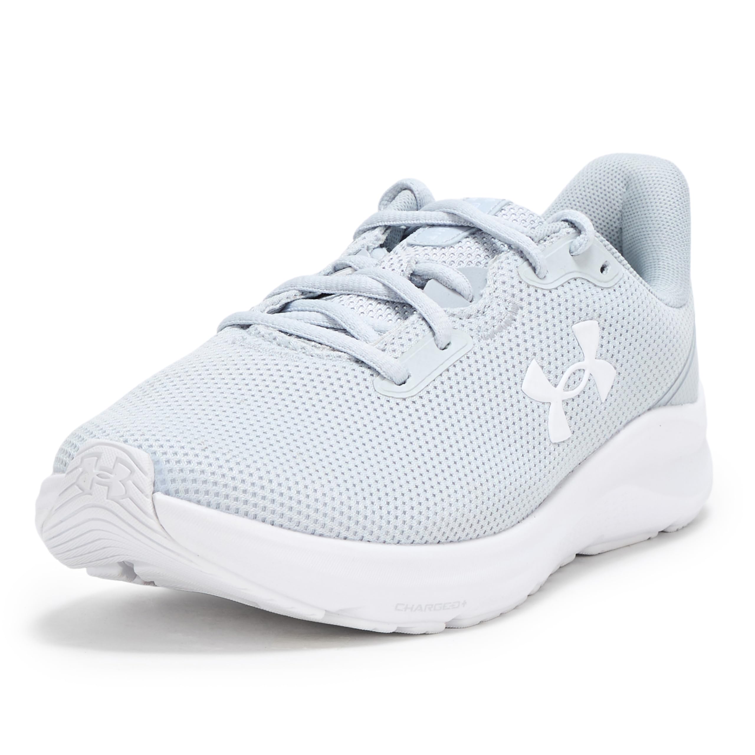 Under Armour Women’s Charged Pursuit 4, (014) Halo Gray/Mod Gray/White, 12, US