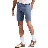 Buffalo David Bitton Mens Non-Denim Relaxed Straight Dean French Terry Shorts with Cotton Blend Stretch