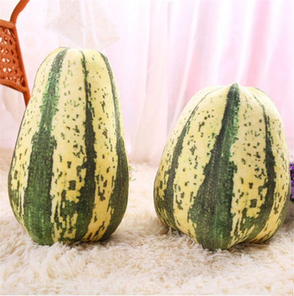 GCR® Pillow Home Creative Simulation Vegetable Mushroom Plush Soft Skin Friendly Moisture Puff , dwarf pumpkin
