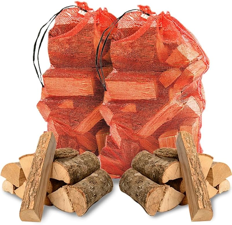 The Chemical Hut 30KG Kiln Dried Hardwood Logs Coal Alternative Hotter Burn