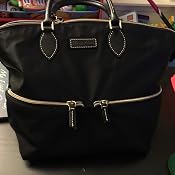 thumbnail image 2 of Dooney & Bourke Nylon Large Pocket Satchel – Women's Fabric Handbag, New With Tags 2 of 4