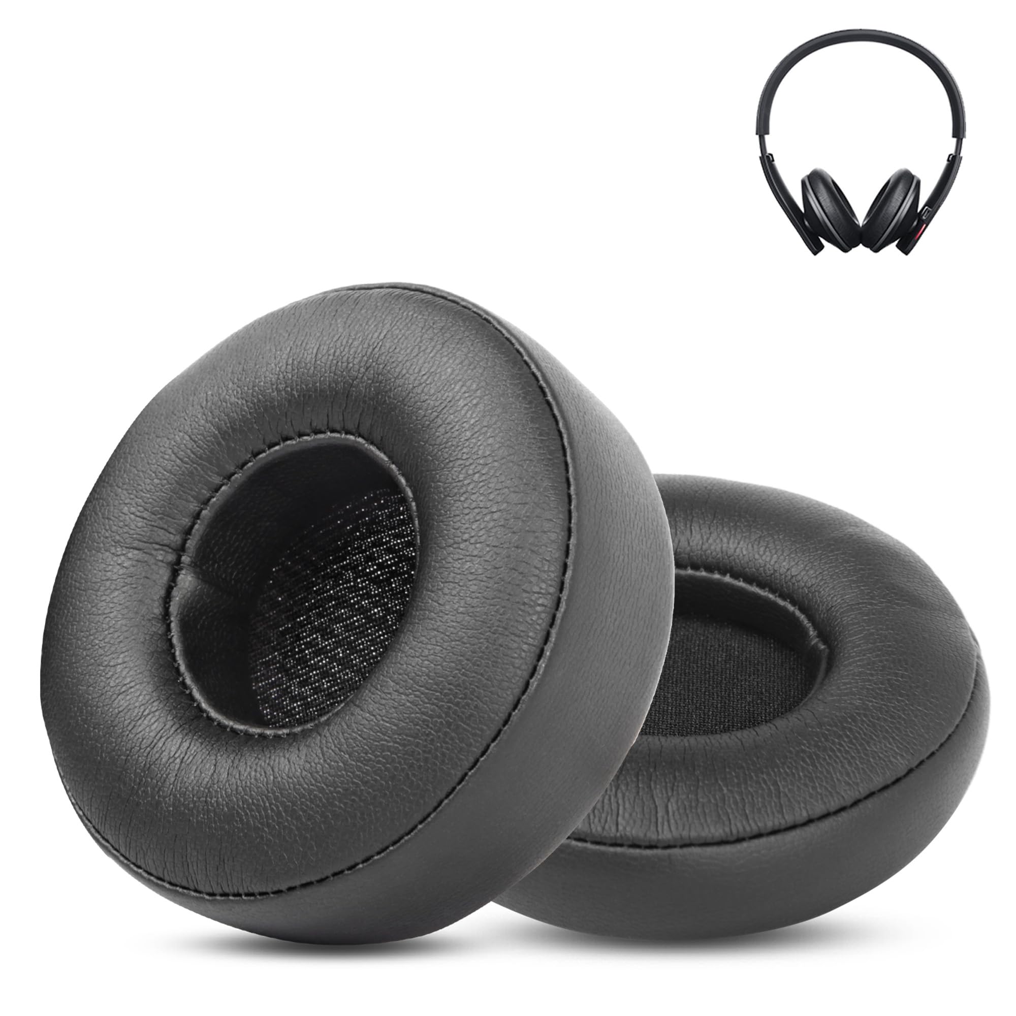 Teufel Airy Ear pads Replacement Compatible with Teufel Airy Headphone Earpads Cushion (Protein Leather/Memory Foam)