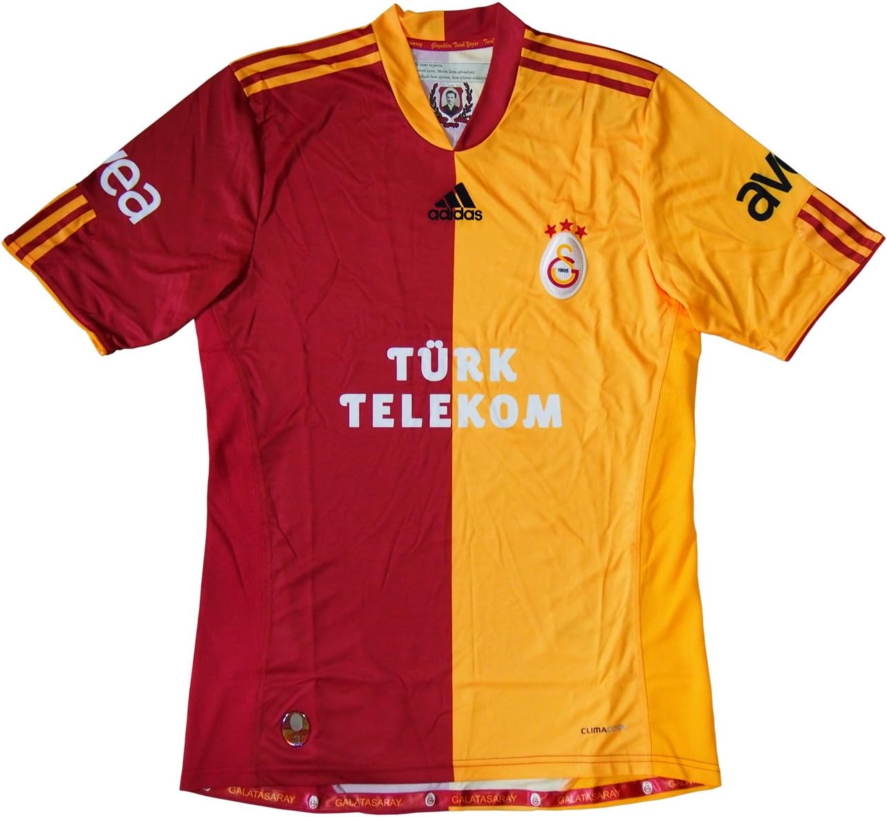 Amazon Co Jp Adidas アディダス 09 11 ガラタサライ ホーム半袖 ユニフォーム L インポートm スポーツ アウトドア