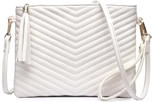 LYPULY Small Crossbody Bags for Women, Trendy Vegan Leather Shoulder Purses, Clutch Wallet with Wristlet Strap