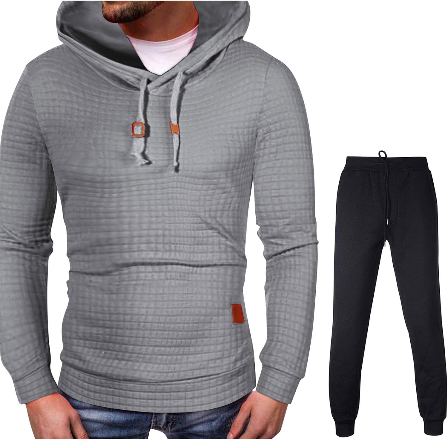 Herren Jogginganzug 2-teilig - Y2K Hoodie Und Baggy Sporthose