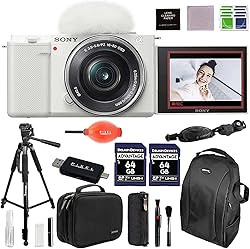 Sony Alpha ZV-E10 Mirrorless Vlog Camera & 16-50mm