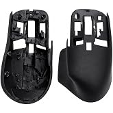 Replacement Shell Compatible with Logitech MX Master 3 &amp; 3S, Black Mouse Top Shell Cover, Refreshes Worn Peeling Rubber Exterior, Precision Fit Repair Part (Black)