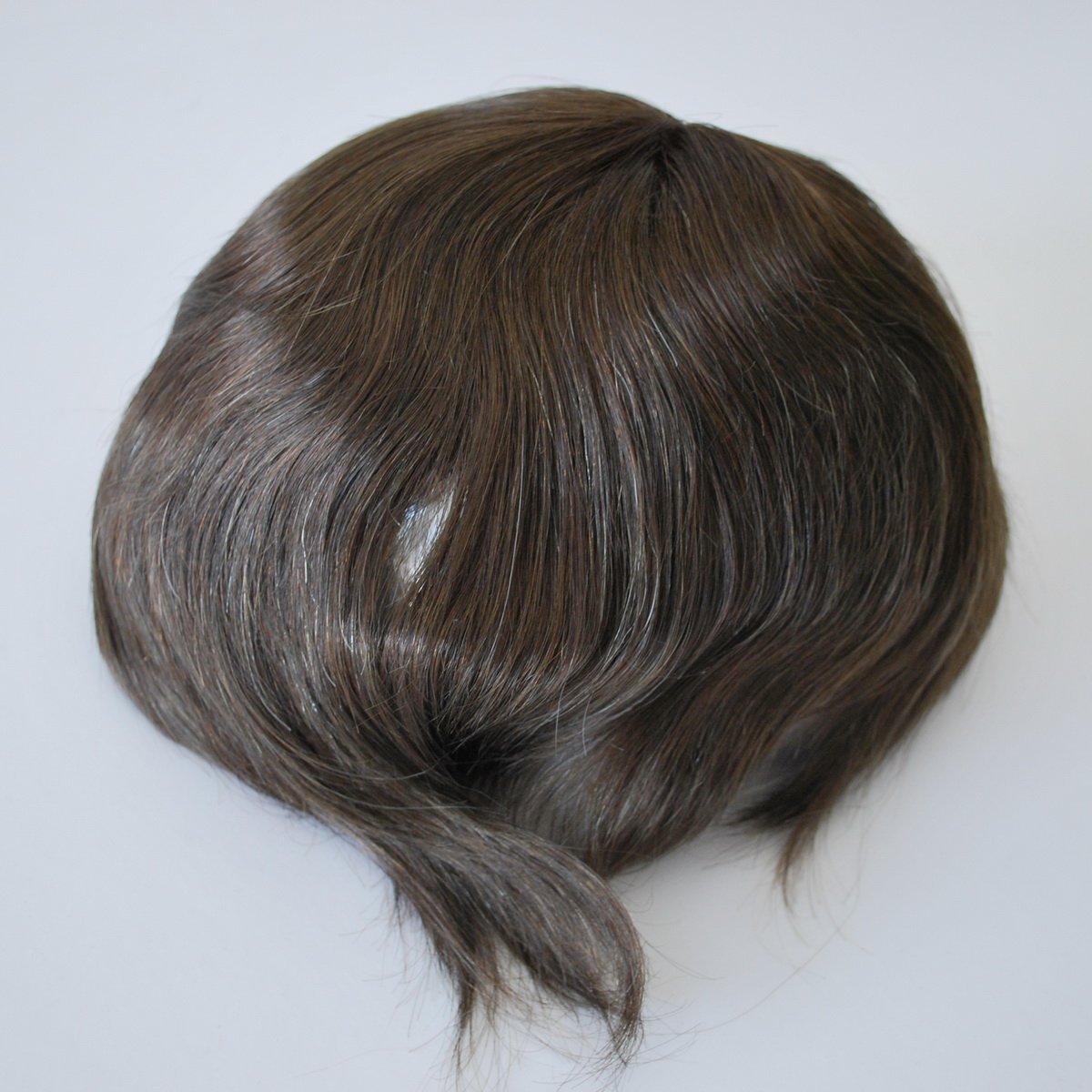 Amazon Com Dark Brown Mens Toupee Hairpiece Hair System 100