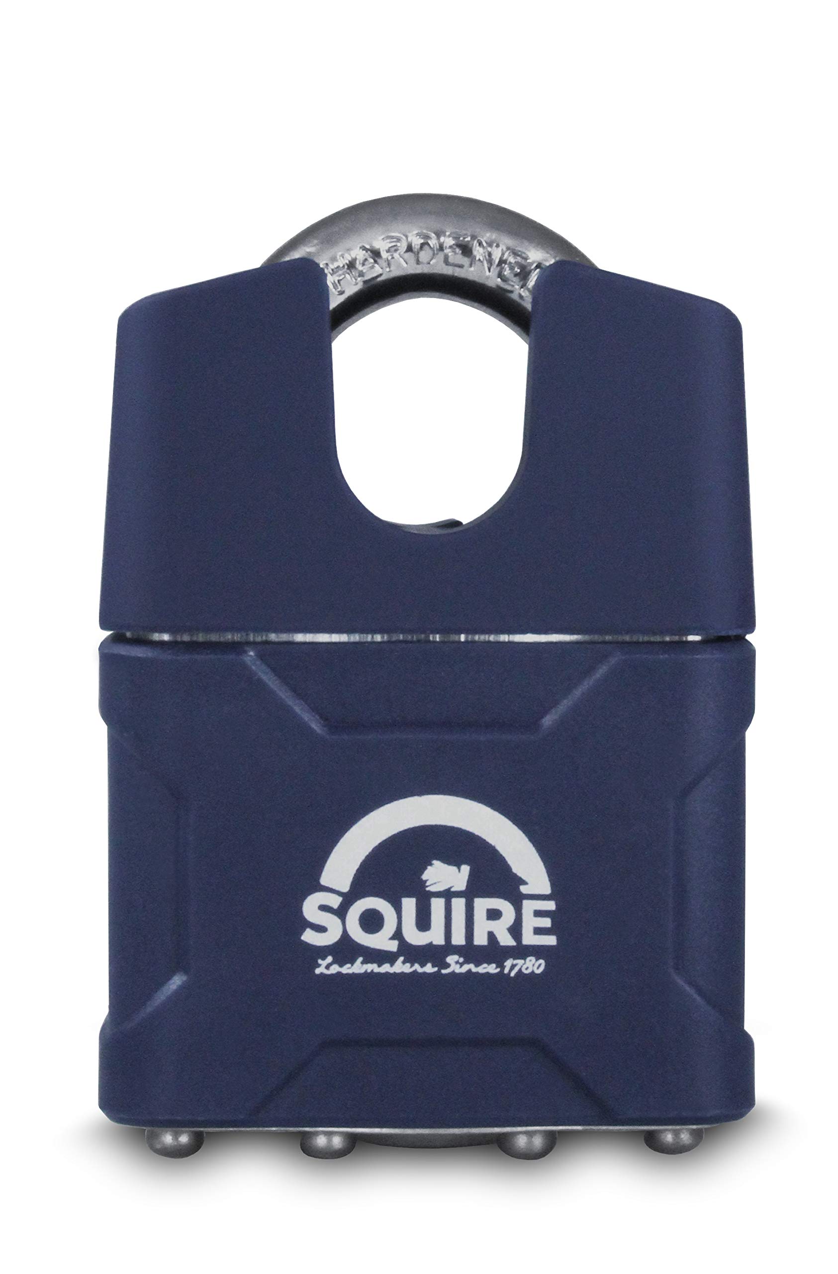 Henry Squire 37CS Stronglock Laminated Closed Shackle 4 Pin Double Locking Padlock, 44 mm (Length)