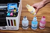 Canon GI-56C Cyan Ink Bottle Genuine Ink for MAXIFY GX6050 GX6150 GX7050 GX7150 view 3