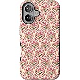 Casely iPhone 16 Case | Tulip Tapestry | Jenna Palek x Casely | Bold Protective Design | Compatible with MagSafe