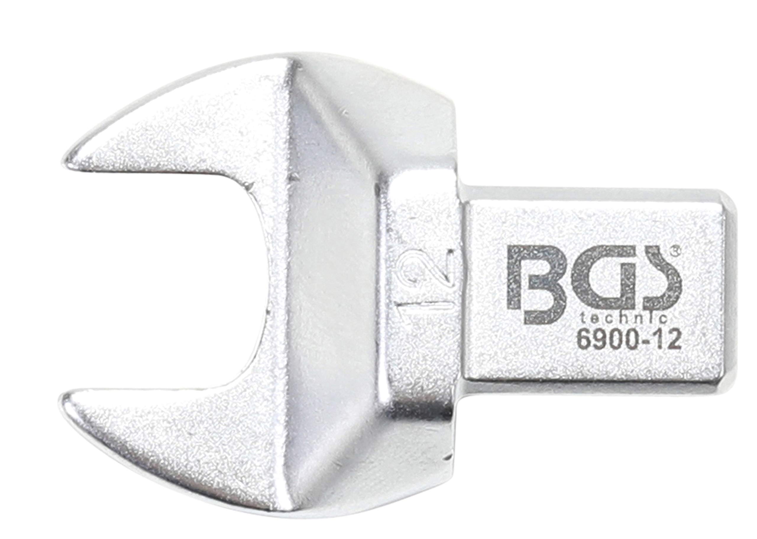 BGS 6900-12 | Open-End Push Fit Spanner | 12 mm | Square Size 9 x 12 mm