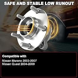 Pair 513310 Front Wheel Bearing Hub Assembly