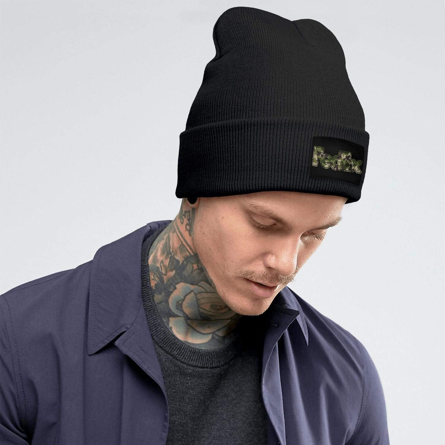 DHAKDQ Knit Beanie Hat FedEx-Federal 