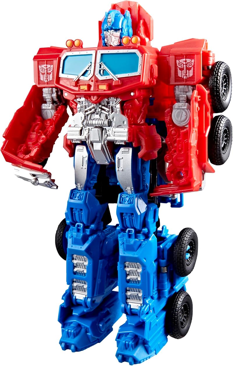 Transformers Smash Changers Optimus Prime Action Figure 9in 3-Step Change