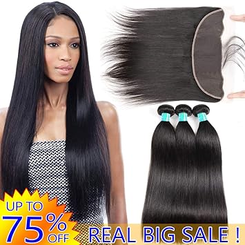 Amazon Com Cheap 8a Brazilian Virgin Human Hair Bundle Straight