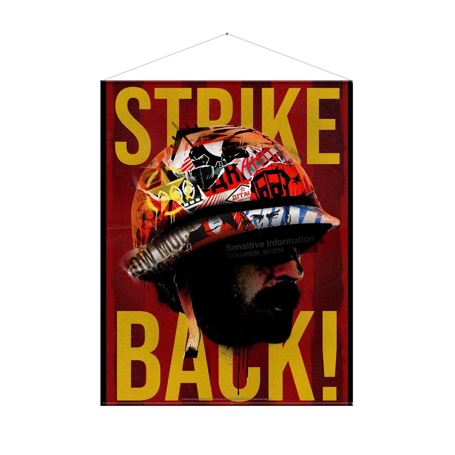 Gaya Call of Duty: Cold War Wallscroll Strike Back