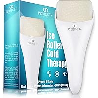 Ice Roller Cold Therapy by Project E Beauty | Reduce Puffiness & Dark Circles | Tightening & Firming| Reduce Wrinkles | Brigh