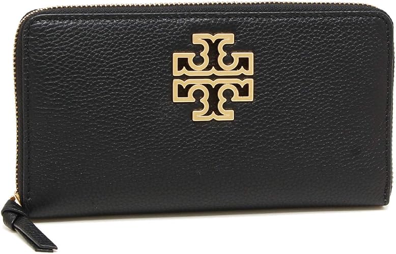 Amazon トリーバーチ 長財布 アウトレット レディース Tory Burch 002 ブラック ゴールド 並行輸入品 Tory Burch 財布