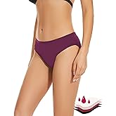 OVRUNS Period Swimwear Bikini Menstrual Leakproof Swim Bottoms Waterproof UV 50+ Light Flow for Teens Girls Women