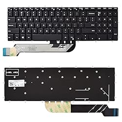 SUNMALL Replacement Keyboard Compatible with Dell