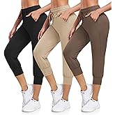 DHSO 3 Pack Sweatpants for Women-Womens Joggers with Pockets Athletic Leggings for Workout Yoga Running Pants Trousers